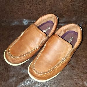 Mens magellan outdoors slip-on Brown loafer size 8d #155762